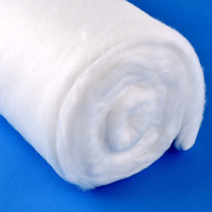 Surgical Absorbent Hydrophilic Cotton Wool - Buy Cotton Roll With Blue ...