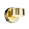 High quality chrome or gold hotel bedside decorative up and down lighting home room modern indoor LED wall lamp