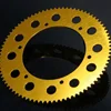 Sprocket GOLD-LINE type 219, 73 teeth, aluminium,gold anodized for go kart
