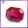 Red Octagon Cut Corundum/Ruby Cut Precious Stone for Jewel Making