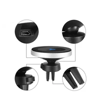 

Magnetic Car Phone Qi Charger Air Vent Mount Holder Car Wireless Charger 5W