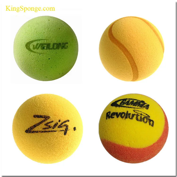 Custom Foam Sponge Practice Tennis Balls For Kids Buy Foam Ball