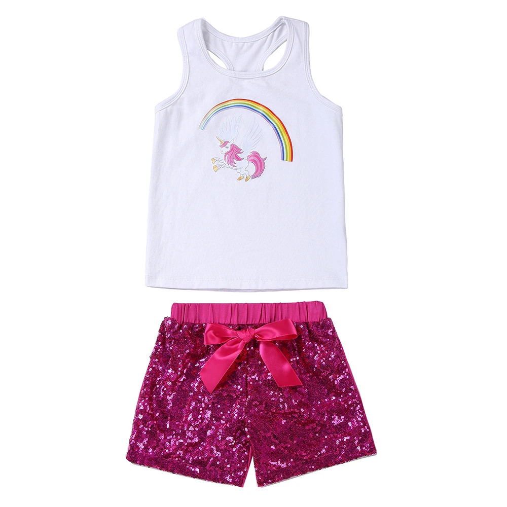 

unicorn summer baby girl outfit, Picture