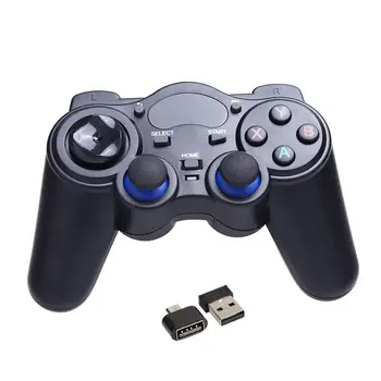 2.4 ghz wireless game controller gamepad joystick for android tv box pc