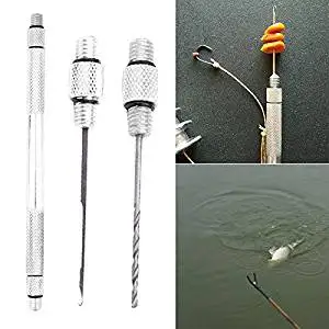 5 in 1 Set Carp Fishing Rigging Bait Needle Kit Tool Fityle Rigging Needle Fishing Rigging Needle