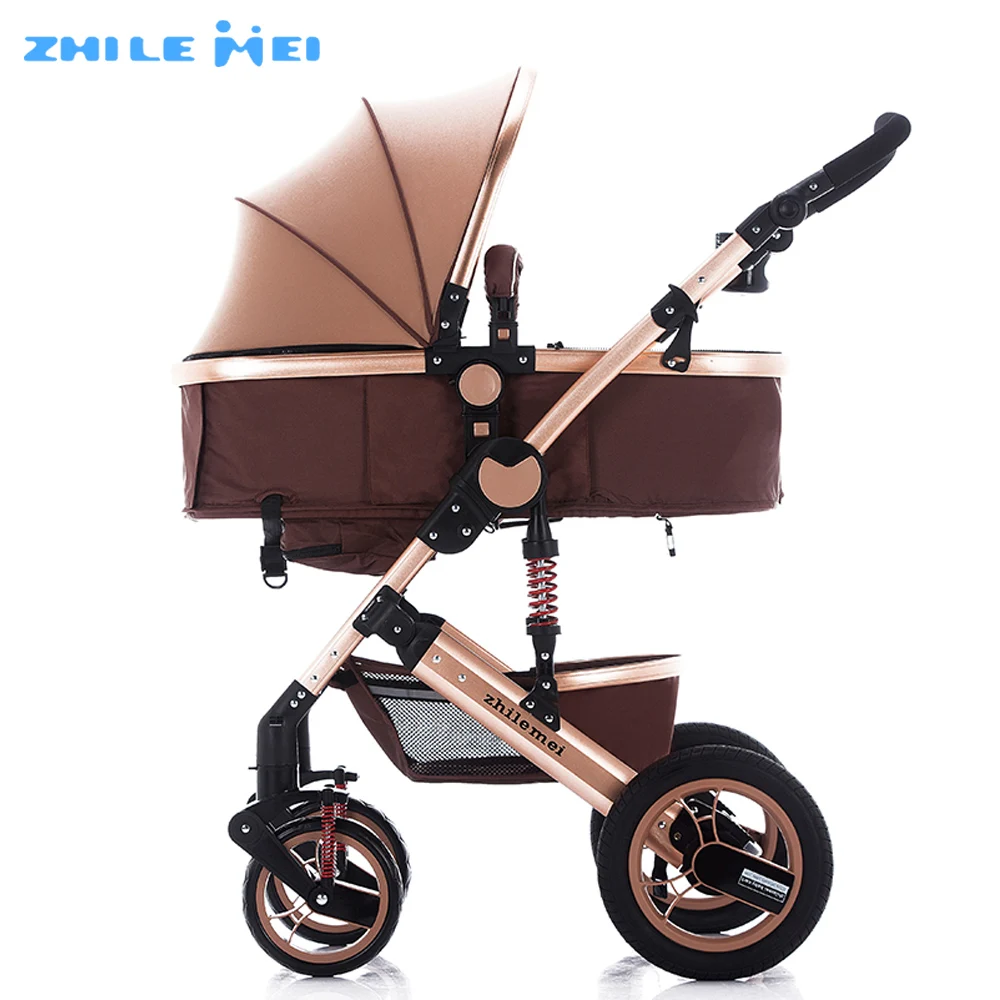 travel system stroller with rubber wheels