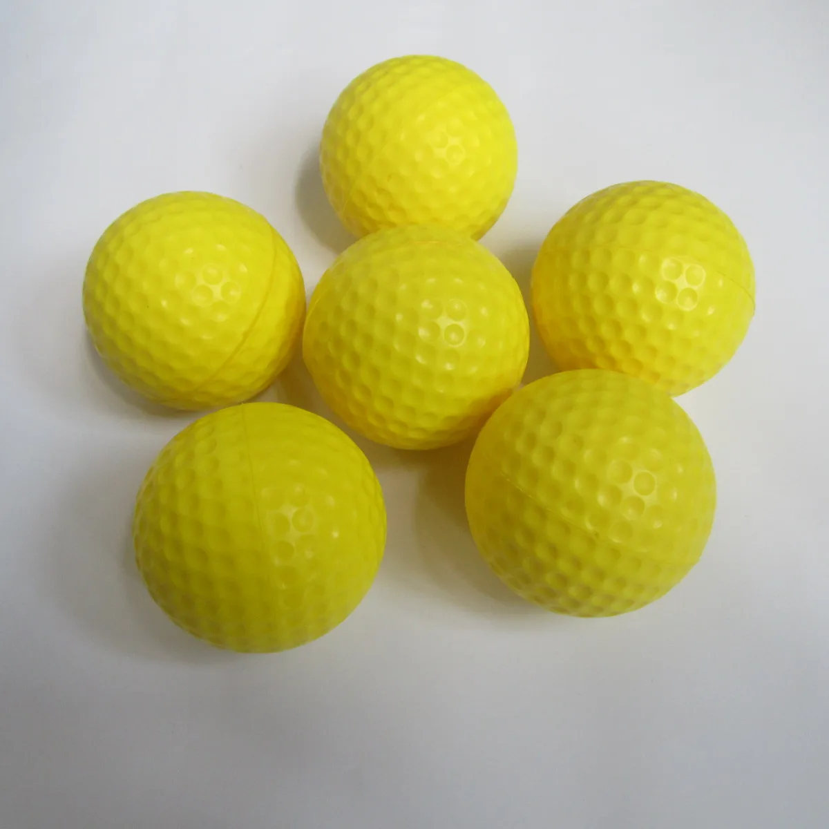 Indoor Practice Yellow Foam Golf Ball Buy Foam Golf Ball,Yellow Foam