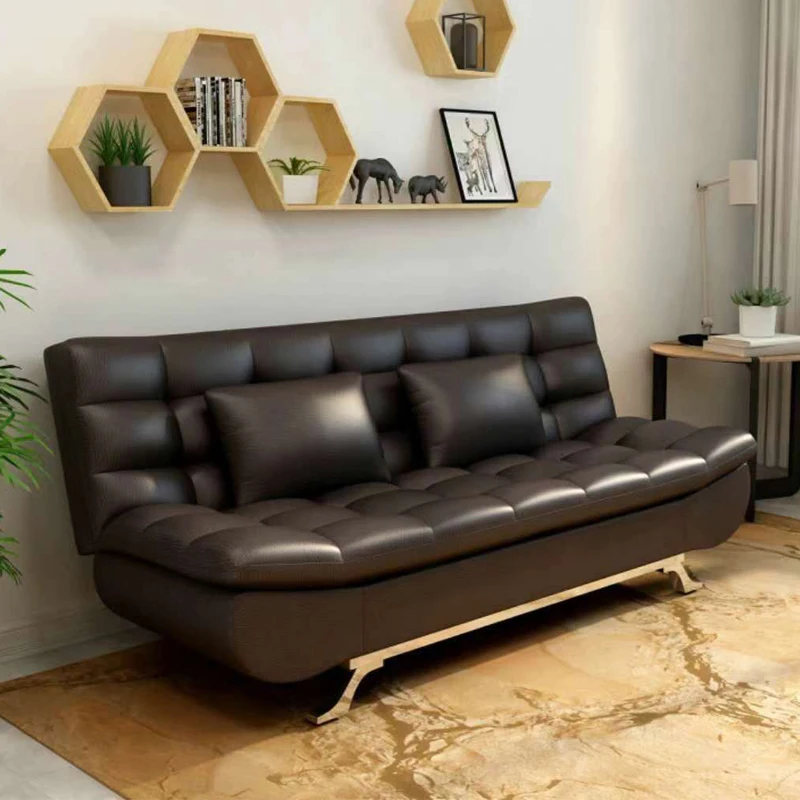 2021 popular living room sofa simple design sofa bed  features folding function