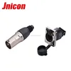 RJ45 Female panel Socket RJ45 Industrial Connector with Dust Cap