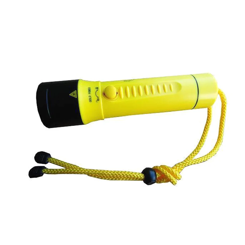 

Underwater Lighting Flashlight 1xCREE XM-L T6 1000 Lumens 2-Mode 100m Diving LED Diving Flashlight (3x18650)