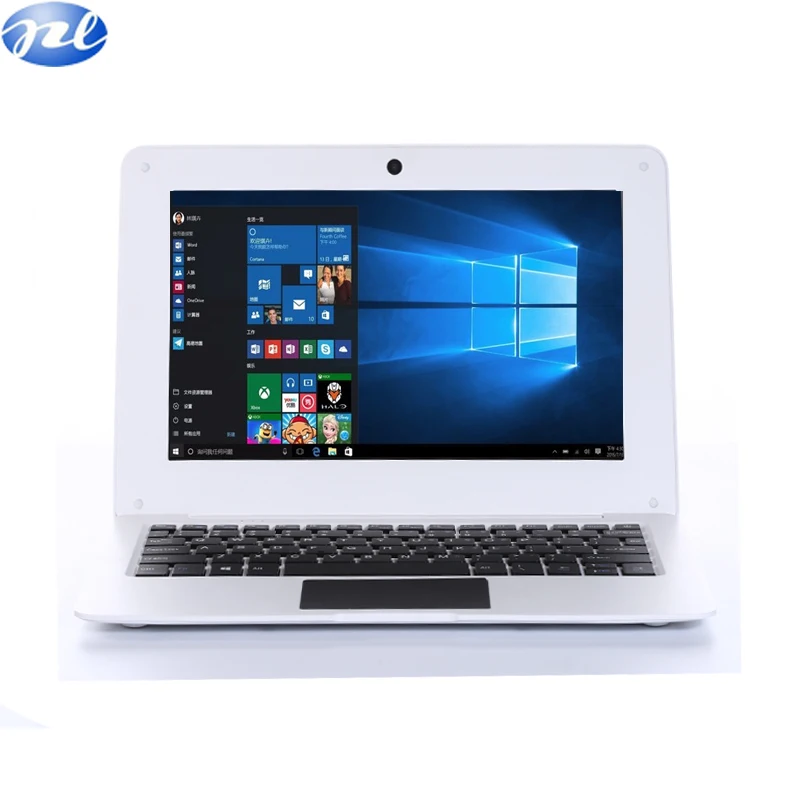 

PC1068 high quality 10.1 inch oem laptop with 2G/32GB , wind10 notebook cheap PC, Black, white