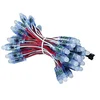 Factory bottom price RGB LED Pixel String Light 12mm Individually Addressable Round LED Module WS2811 Diffused Digital