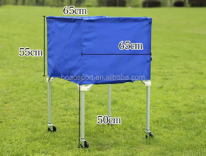 Outdoor Portable Steel Frame  football volleyball basketball Tennis Ball Cart  Carrier