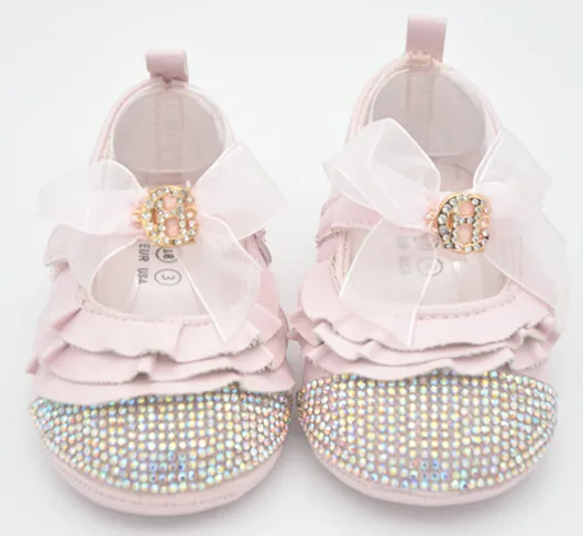 
Bling Stone Pretty cute baby shoes girl 