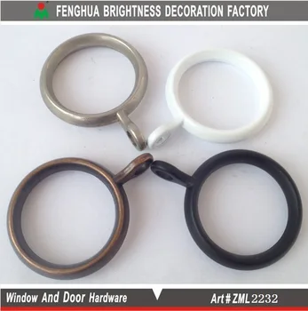 Blinder Window Curtain Rings Brown Black White Curtain Eyelet Ring