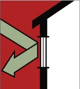 American new construction PVC crank casement window with nailing flange