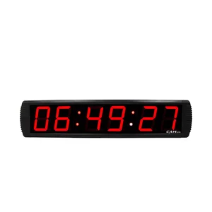 Image of LED countdown large 4 inch 6 digital customized wall mounted led timer digital clock