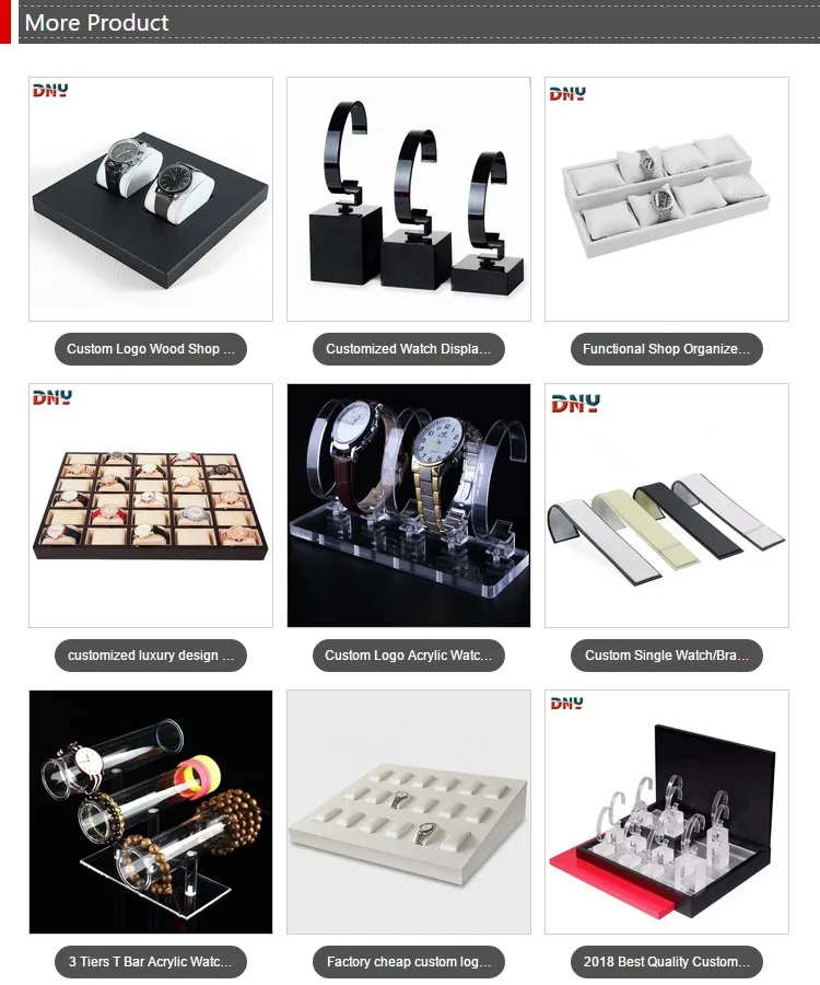 Customized Watch Display Stand Wholesale C Ring Wrist Watch Holder