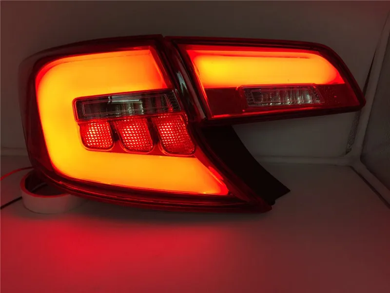 VLAND manufacturer for car taillight for CAMRY taillight 2012 2013 2014 tail lamp with turn signal+reverse light