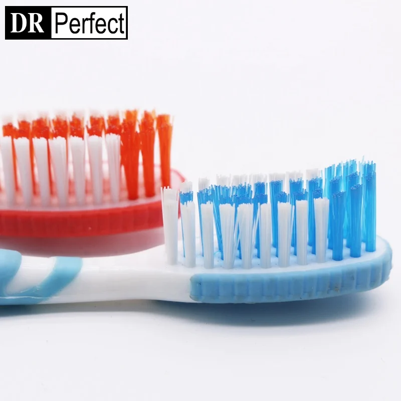 

High Quality plastic adult toothbrush yangzhou toothbrush non-slip handle