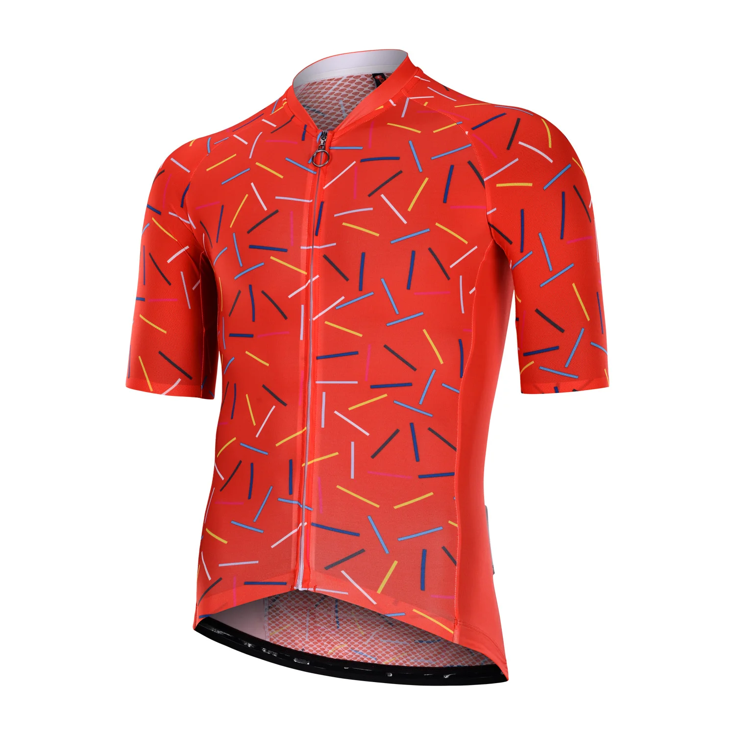 silk cycling jersey