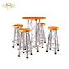 Factory Supply Party Aluminum Bistro Bar Table And Chair