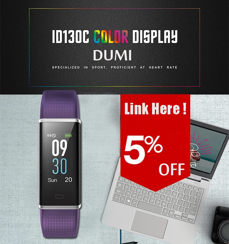 Color Display Screen Veryfit Bluetooth Smart Watch Wristband - Buy