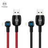Mcdodo New Design Mini Light ning 90 Degree Auto Disconnect Smart Charging USB Cable Compatible With IOS 12