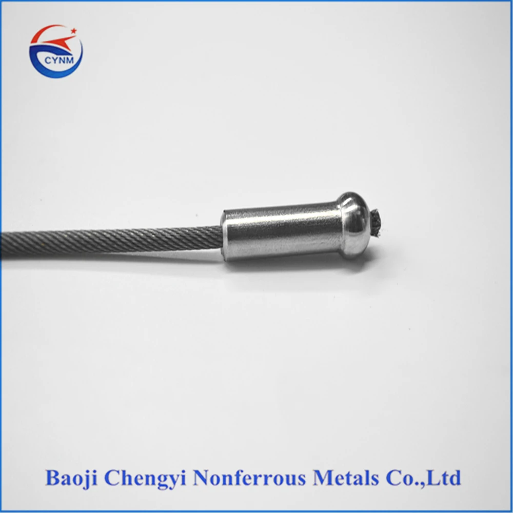 High Temperature Resistance Tungsten Wire Rope For Single Crystal