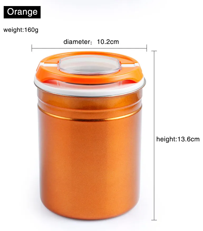 Colorful Spray Paint Cover Stainless Steel Containers Wholesale For