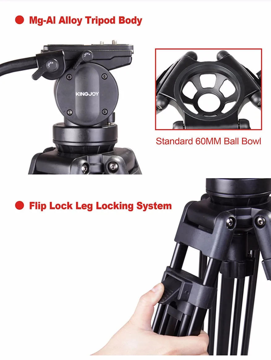 3 Legged Tripod For Canon 7d Dslr,Nonskid Convertible Spiked Feet