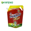 Doypack Standing Washing Powder Packaging Bag/Liquid Laundry Detergent Spout Pouch