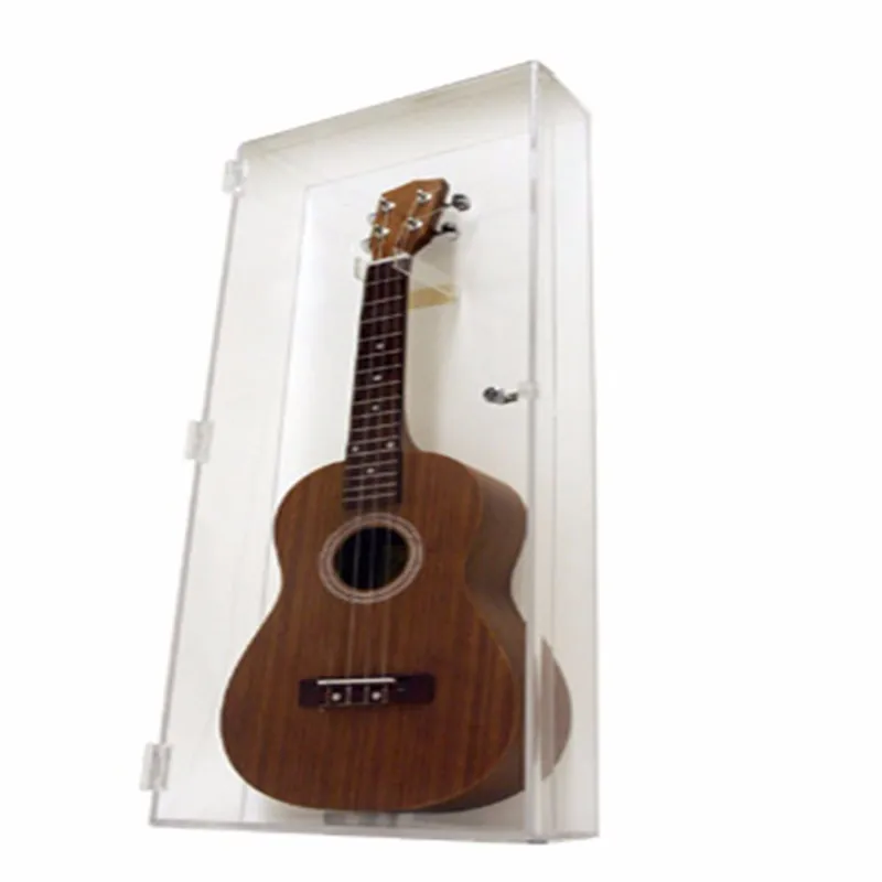Transparent Acrylic Wall Mounted Guitar Display Case Buy Acrylic