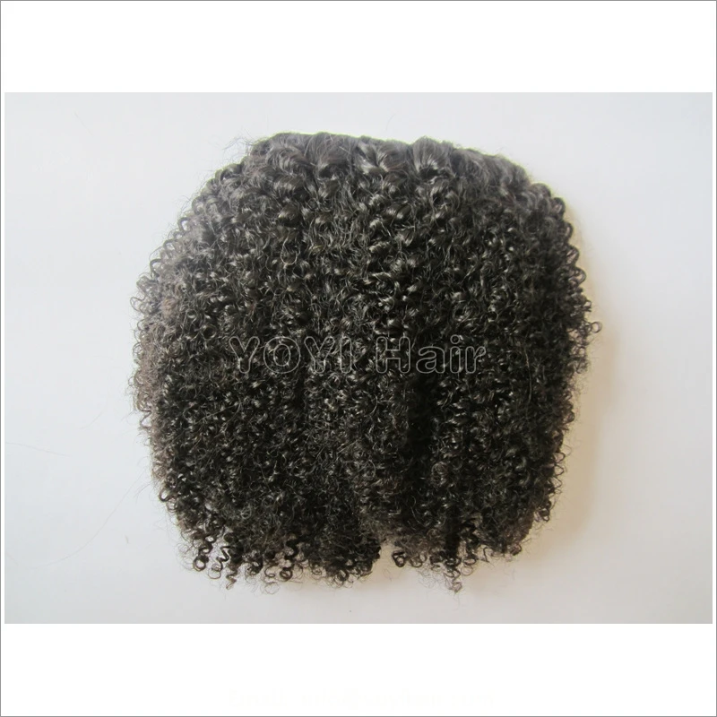 10a Grade Authentic Virgin Kids Ponytail Hair Extension For White