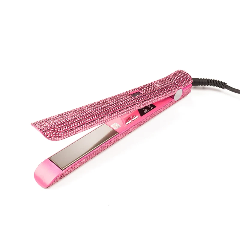 

Crystal purple popular hair straightener japan infrared hair straightener, Customized