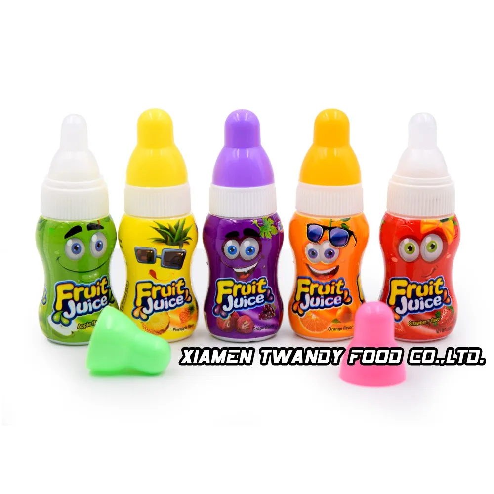 Funny Baby Bottle Shape Fruit Juice Liquid Candy For Kids Buy Fruit