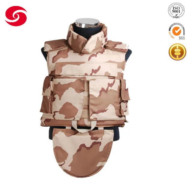 Nij Standard Military Aramid Desert Camo Full Protection Bulletproof