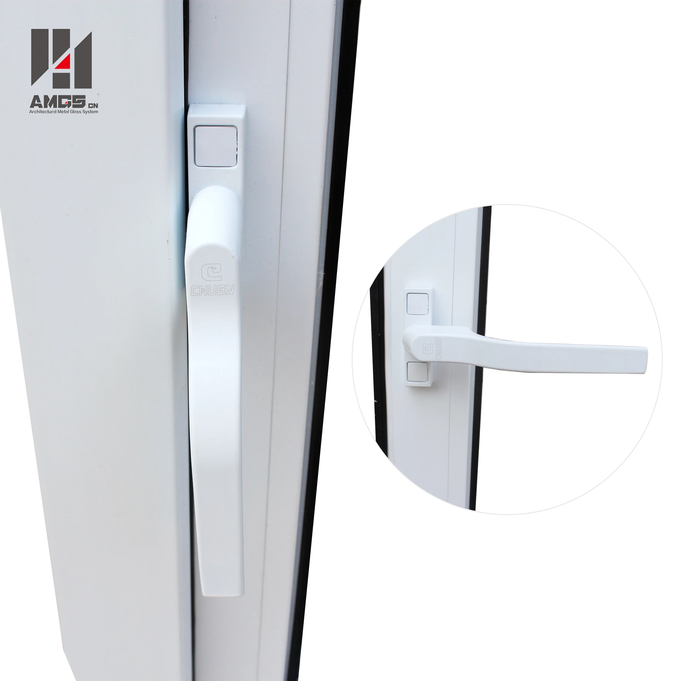 
Plastic glass vinyl casement pvc windows design 