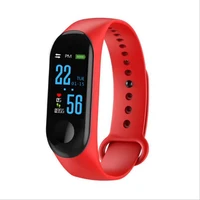 

New Arrival m3 ip67 waterproof healthy smart fitness health band bracelet with heart rate monitor blood pressure