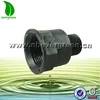 Plastic male to female thread reducing coupling