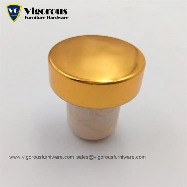 Custom gold Wine Corks bottle Stopper Granular rubber stoppers