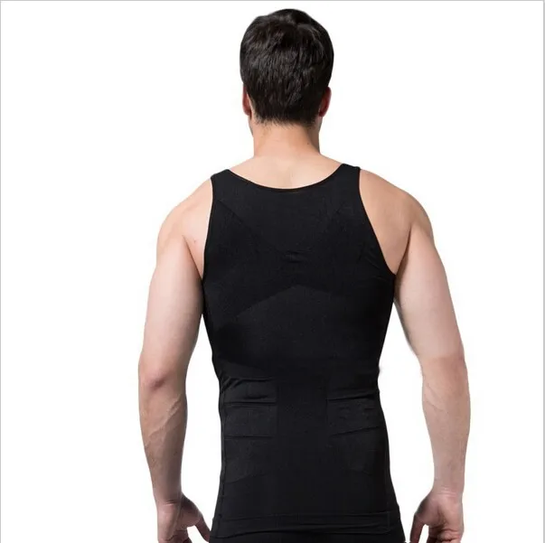 

Compression Tummy and Waist Trimmer for Men Slimming Tank Top Body Shaper