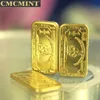 2018 hot new products eagle gold metal 24 karat bar