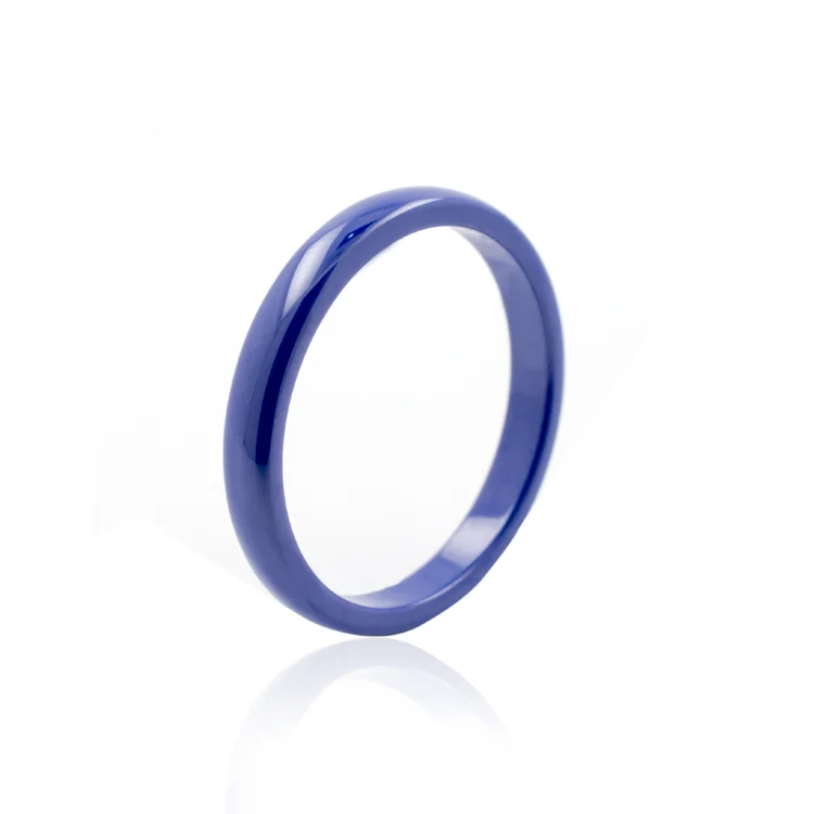 

Colorful Women's Ring Fashionable Ceramic Beads Jewelry