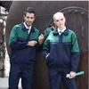 Polyester Cotton Winter Jackets Woekwear Product Type and Top & Pants Style Male Workwear OEM