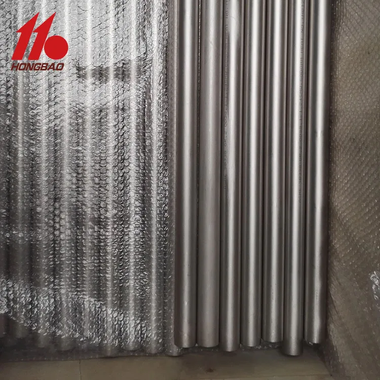 
High Quality Titanium Tubes Seamless Titanium Pipes Grade1 2 3 7 9 12 For Heat Exchanger 