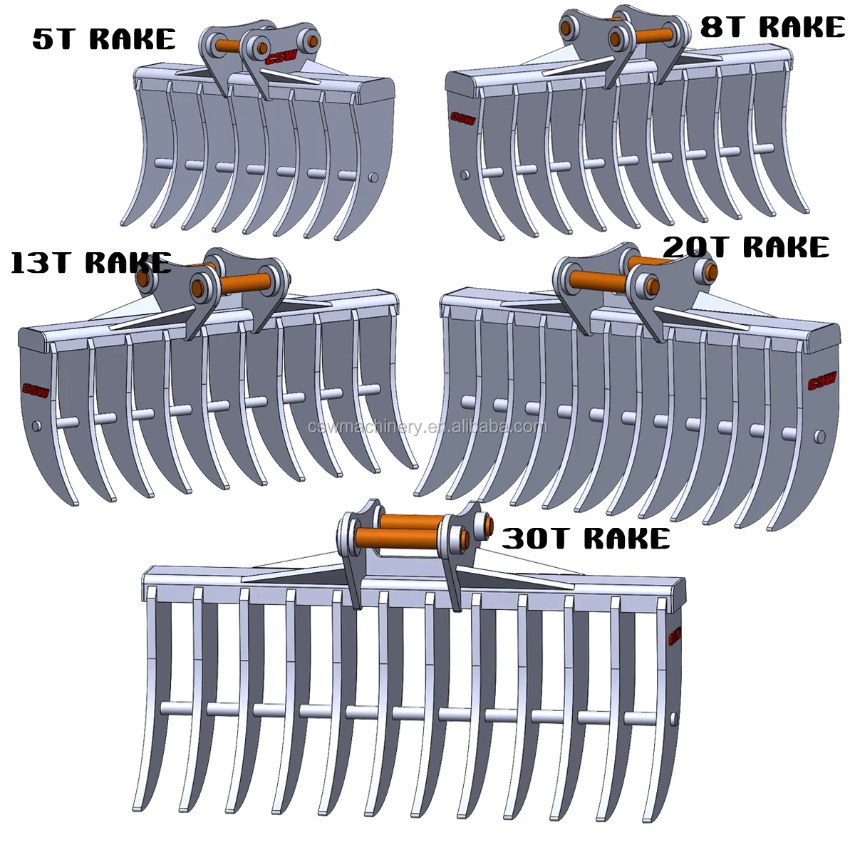 5-30T-rake
