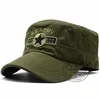 Tactical US ARMY US Air Force Mesh Baseball Cap USAF CORPS Hat Embroidery CADET Cap Camo Camouflage Flat Top Hats STOCK