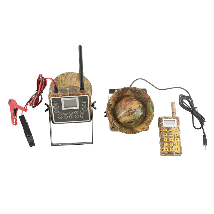 

New Camouflage Color Mix Voice Multi Bird Sound Hunting MP3 Device With Remote, Green / camouflage