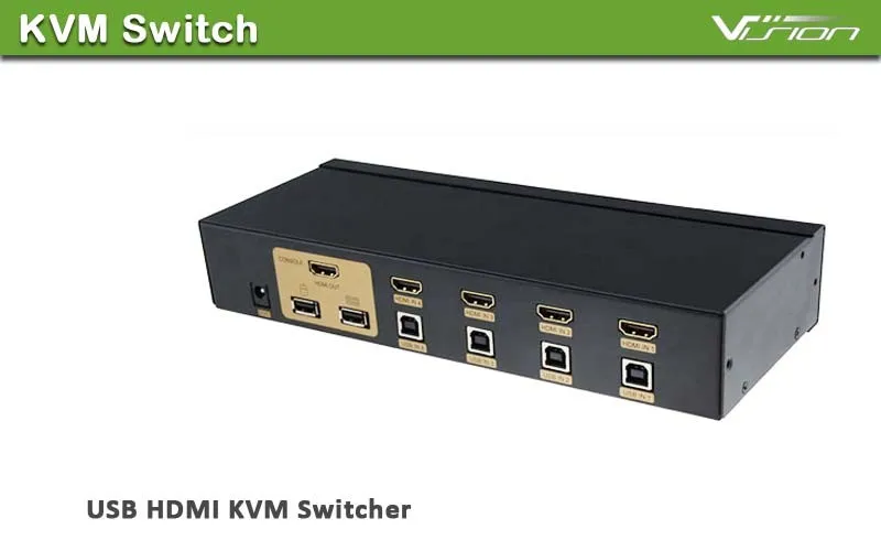 4ports USB HDMI KVM Switch (2)